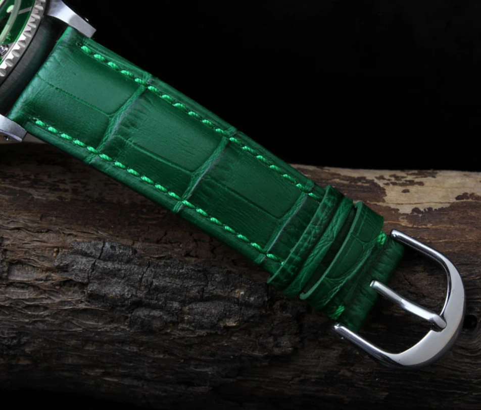 Watch Strap 12mm 14mm 16mm 18mm 20mm 22mm Mens Womens Green 100
