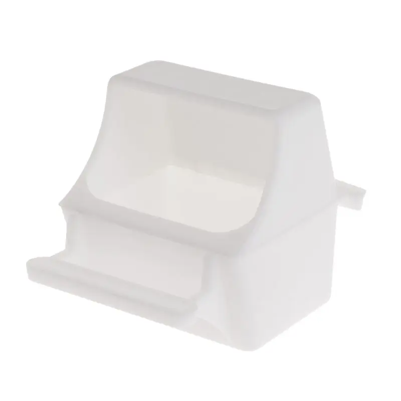 

Bird Feeder Anti Splash Feeding Bowl Box Splash Proof Cage Parrot Pigeon Budgie Equipment Plastic Drink Water