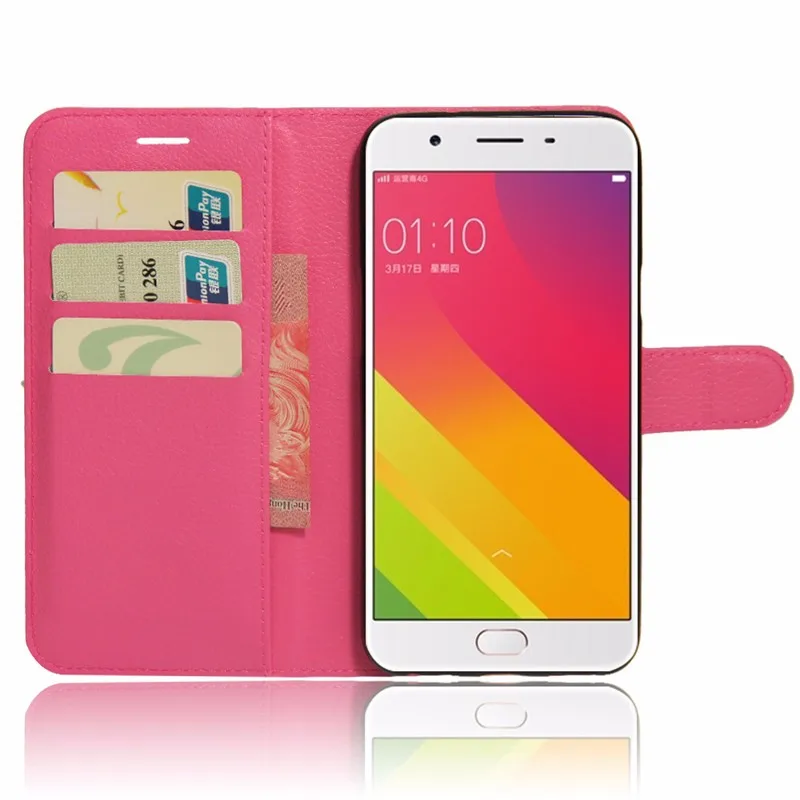 For OPPO F1s Case 5.5 Luxury Wallet PU Leather Back Case Cover For OPPO F1s A59 Case Flip Protective Phone Bag Skin With Slots (35)