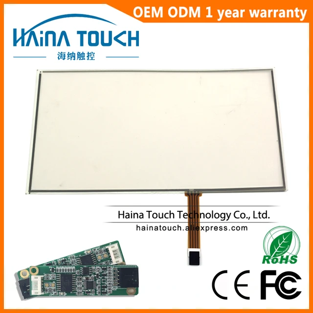 Win10 Compatible 17.3 inch resistive USB touch screen overlay kit