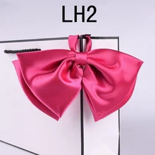 Горячая Распродажа формальная Коммерческая бабочка-бабочка галстук модный галстук-бабочка однотонный Розовый Свадебный галстук-бабочка для женщин формальный бизнес