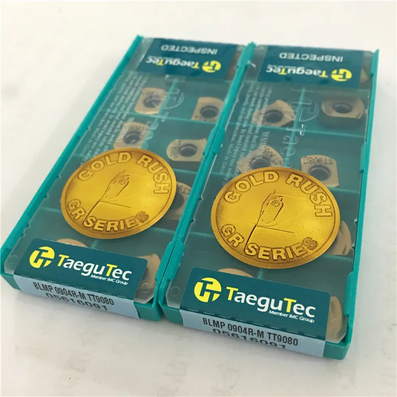 BLMP0904R M TT9080 100% оригинальная твердосплавная вставка TAEGUTEC лучшего качества 10 шт./лот