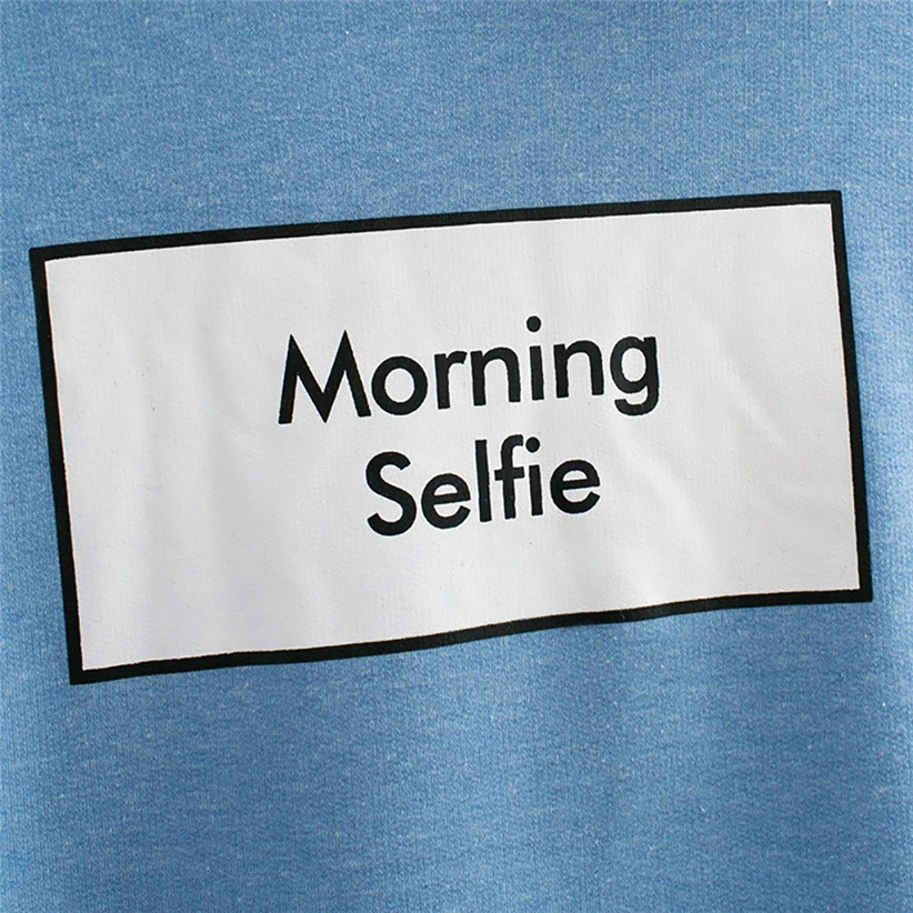Chamsgend толстовки Morning selfie moletom Женские полосатые Лоскутные толстовки с карманом спереди укороченный топ худи 71207