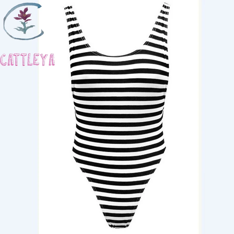 Buy CATTLEYA 2017 swimwear one piece swimsuit striped