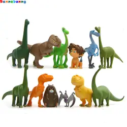 12 шт./лот Хороший динозавр ПВХ Рисунок Арло пятно Генри Butch мини модель игрушки Прохладный Brinquedos Для детей