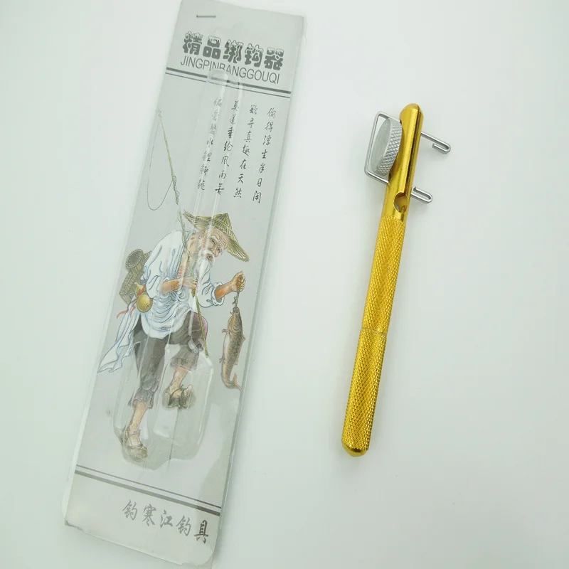 

1pcs,High quality Aluminum alloy fishing hook tier with sub-line tier,easy to tie up small or big hooks