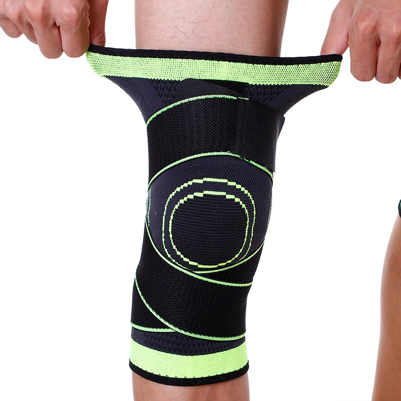 1PCS Knee Support Professional Protective Sports Knee Pad Breathable Bandage Knee Brace Basketball Tennis Cycl