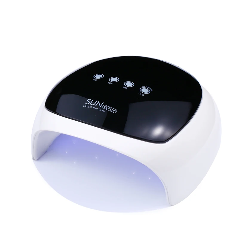 SUN4 Plus 52W Nail Dryer UV LED Lamp with Internal LCD Display 24 leds high power For 2 Hands Gels Polish Quick | Красота и здоровье