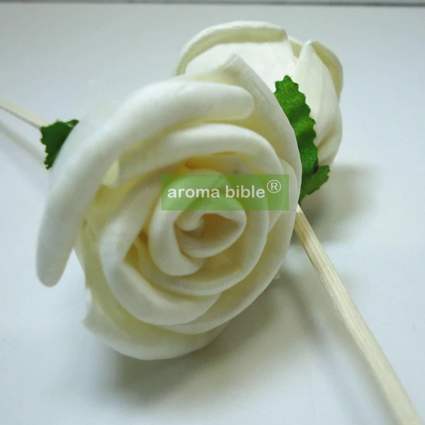 1000 pcs /lot Handmade sola wood flowers for fragrance diffuser and home decor with 12cm Rope or rattan reed sticks Top quality | Дом и сад