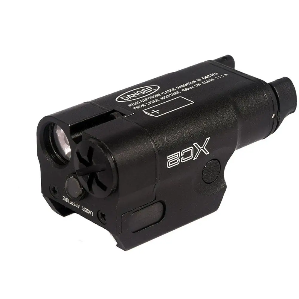 

Compact Pistol Durable 2 Colors Airsoft Pistol Flashlight 20mm Tactics Tools Compact Handgun AAA Electric Torch