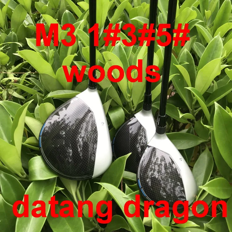 datang dragon M3 golf driver 3#5# fairway woods with graphite shaft stiff flex headcover wrench 3pcs golf clubs datang dragon M3 golf driver 3#5# fairway woods with graphite shaft stiff flex headcover wrench 3pcs golf clubs