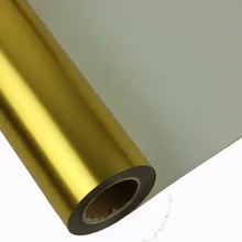 42in x 30 m матовая поверхность золотой цвет струйная ПЭТ пленка рулон без клея