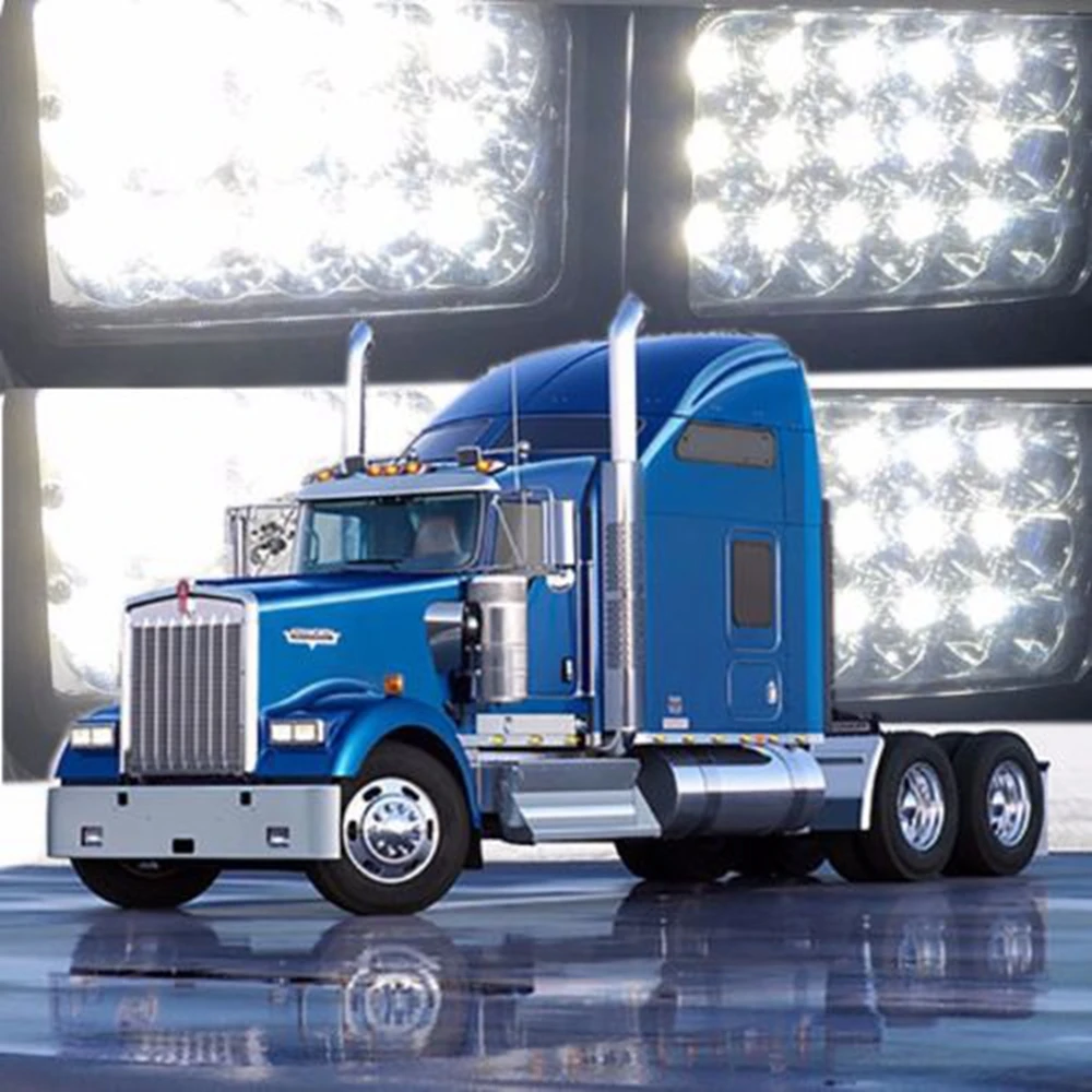 4 шт. 4x6 дюймов светодиодный фонарь морской светодиодный для KENWORTH GMC Mack WESTERNSTAR грузовики peterbilt