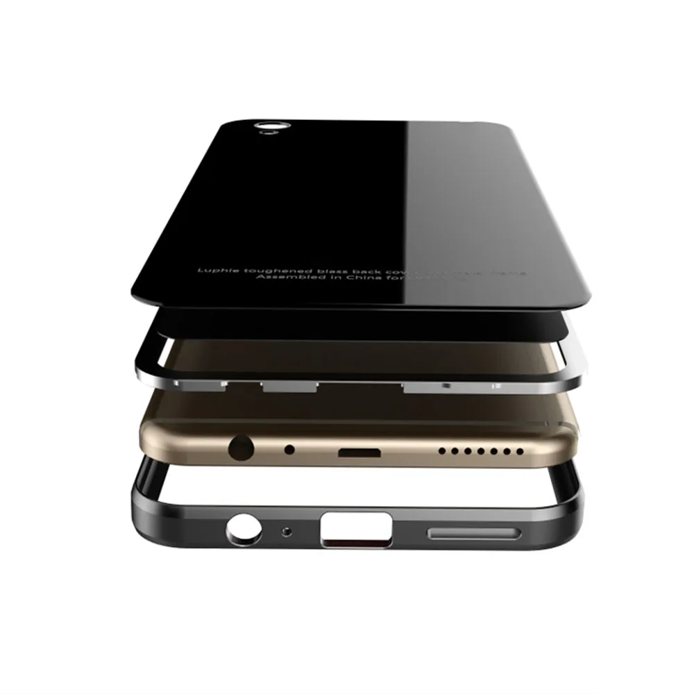 10 шт. Роскошный телефон Case Жесткий Алюминиевый Бампер Металла Фермы для Oppo R9