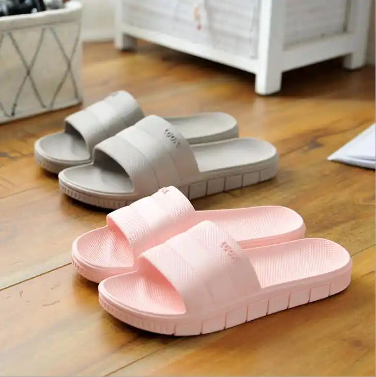 non plastic flip flops