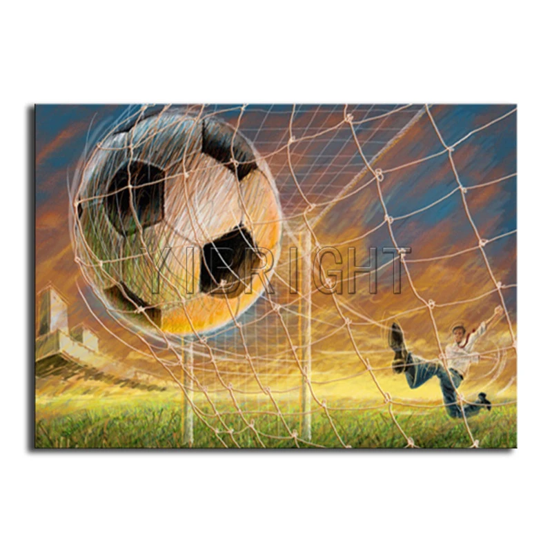 

Full Round Diamond painting ball road DIY 3D Diamond mosaic football Full Square Diamond embroidery Cross stitch landscape