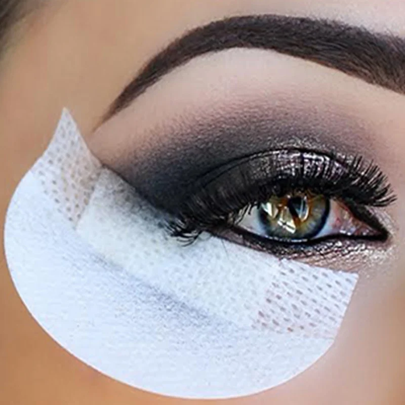 Горячие женщины ежедневный макияж защита для глаз протектор колодки для глаз и губ средства для макияжа инструмент 10 шт