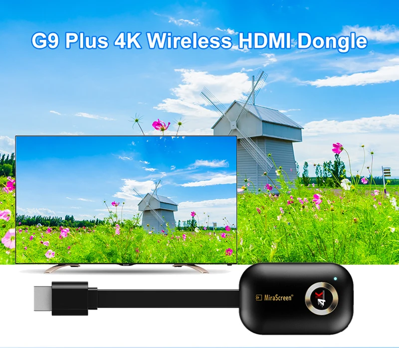 4K 2,4G 5G Беспроводной Wi-Fi дисплей донгл HDMI кабель HD ТВ видео адаптер экран зеркальное отображение Miracast DLNA для iOS Android телефон к ТВ