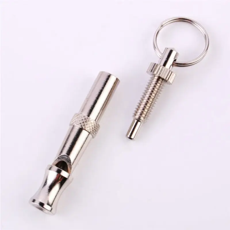 Ультразвуковой тренировочный свисток для собаки Регулируемый звук бесшумный