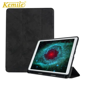 

Case for iPad Pro 10.5 Kemile Ultra Slim Protective Stand With Apple Pencil Holder Cover For iPad Pro 10.5 2017 A1701 A1709 Case