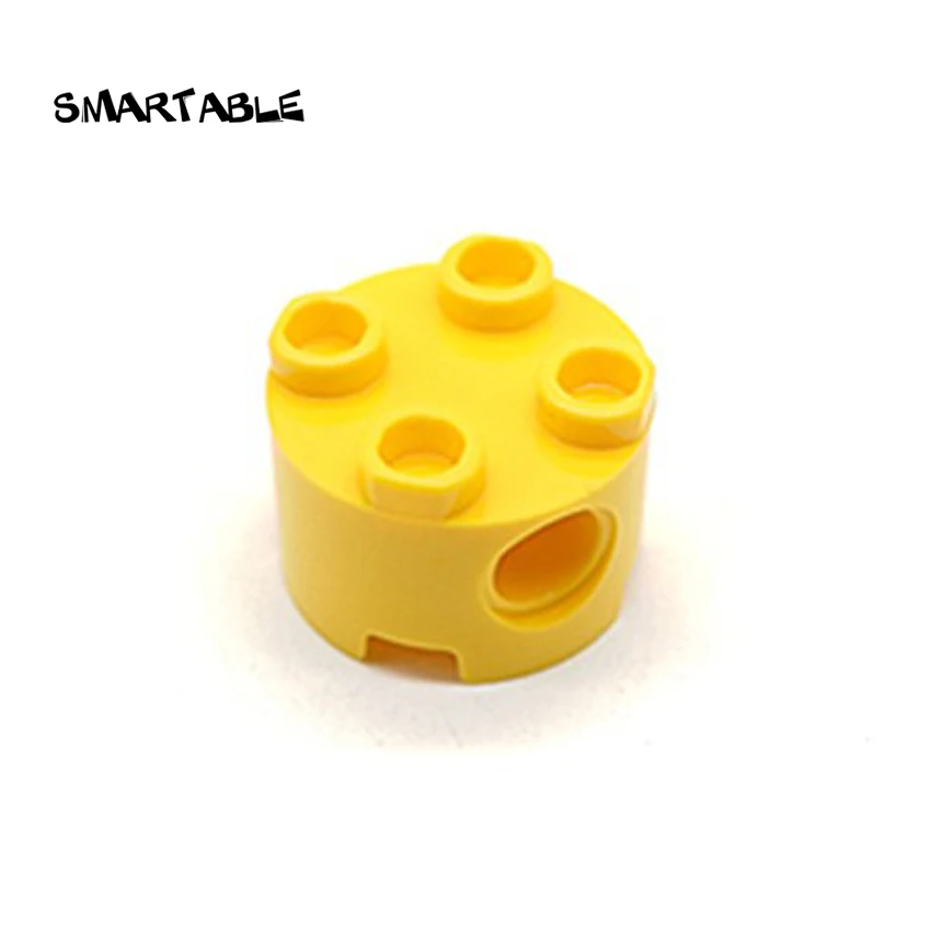 

Smartable Brick 2x2 Round With Pin Hole Building Blocks MOC Parts Toys Compatible Major Brands 17485 City Toys 50pcs/lot