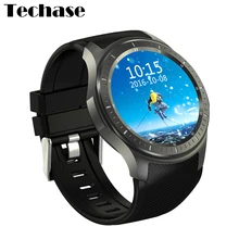 Techase Smart Watch Android Relogios DM368 Smartwatch 8GB 3G WIFI SIM GPS Bluetooth Heart Rate Monitor Watches Relogio Smart
