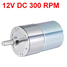 

Uxcell Newest 1PCS ZGB37RG DC12V 300RPM 7.2W Gear Motor High Torque Reduction Gearbox Eccentric Output 15x5.9mm D Shaft for M3