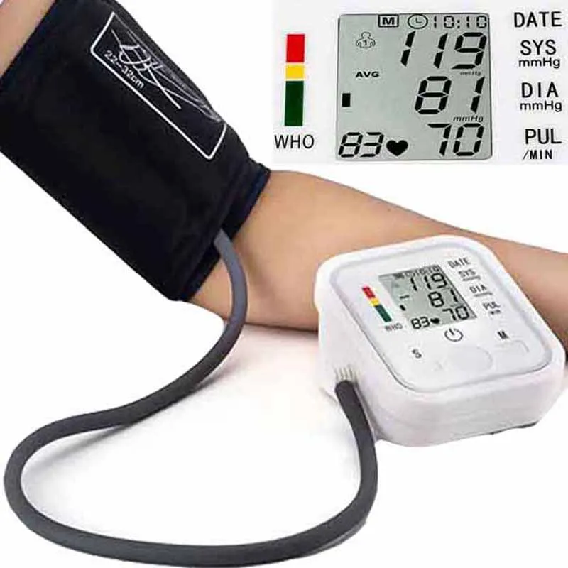 Cyfrowy Arm Monitor ciśnienia tętniczego krwi miernik maszyna pomiarowa metrów LCD automatyczny Uppere ciśnieniomierz serca nonvoice Cyfrowy Arm Monitor ciśnienia tętniczego krwi miernik maszyna pomiarowa metrów LCD automatyczny Uppere ciśnieniomierz serca nonvoice