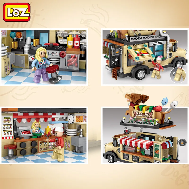 LOZ MINI Blocks Car 1116-6