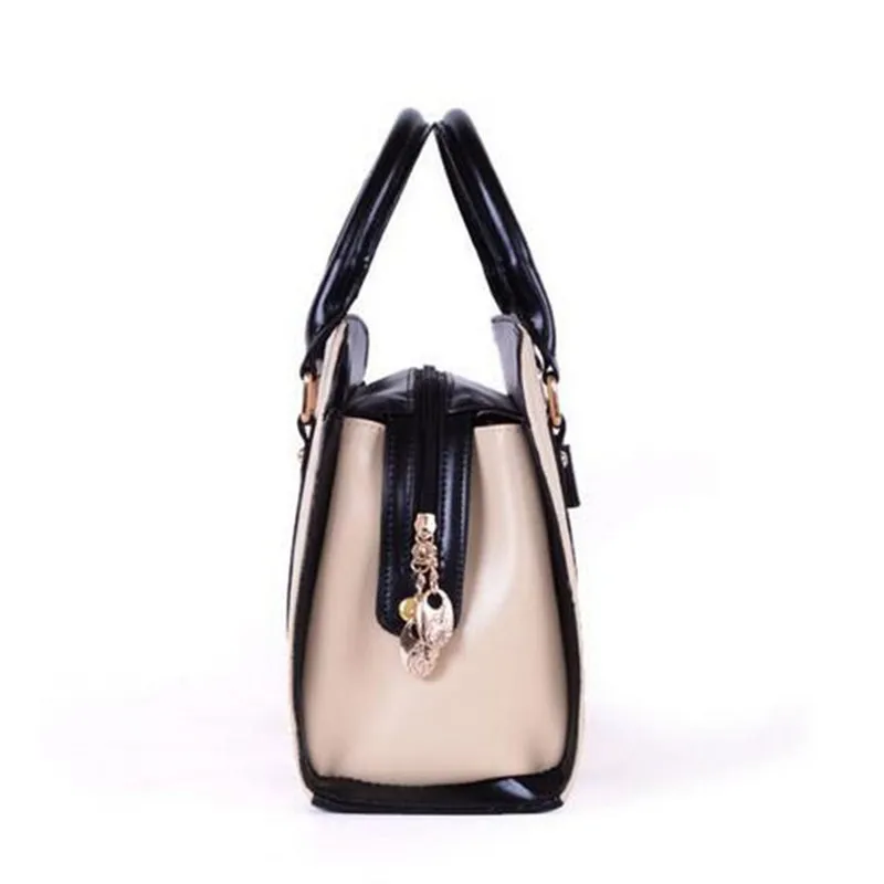 Женская сумка с одним плечом белая блочная карамельных цветов модель SY072 2020|women