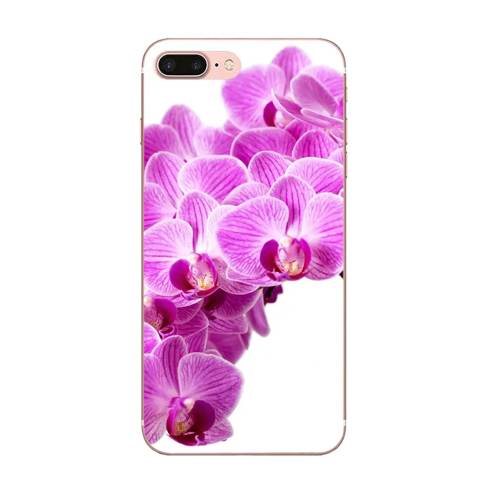 Цветы орхидеи Coqeu для Huawei P7 Honor 4C 5A 5C 5X 6 6C 6A 6X 7 7X 8 9 V8 V10 Y3II Y5II G8 Play Lite мягкие чехлы