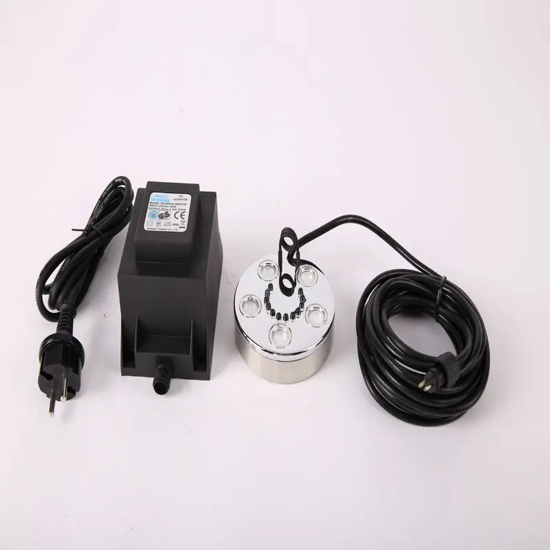 

1500ml/h Ultrasonic mist maker fogger 5 head humidifier with transformer & Float