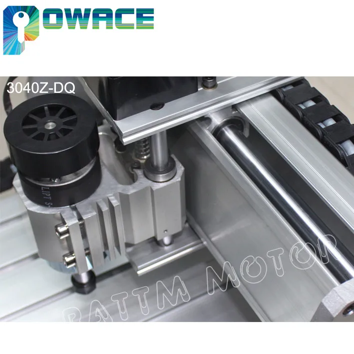 3 оси 3040Z DQ 500 Вт параллельный порт Настольный шариковый винт 3040 CNC Маршрутизатор