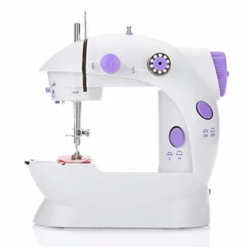 

Useful Mini Handheld Sewing Machines Dual Speed Double Thread Multifunction Electric Mini Automatic Tread Rewind Sewing Machine