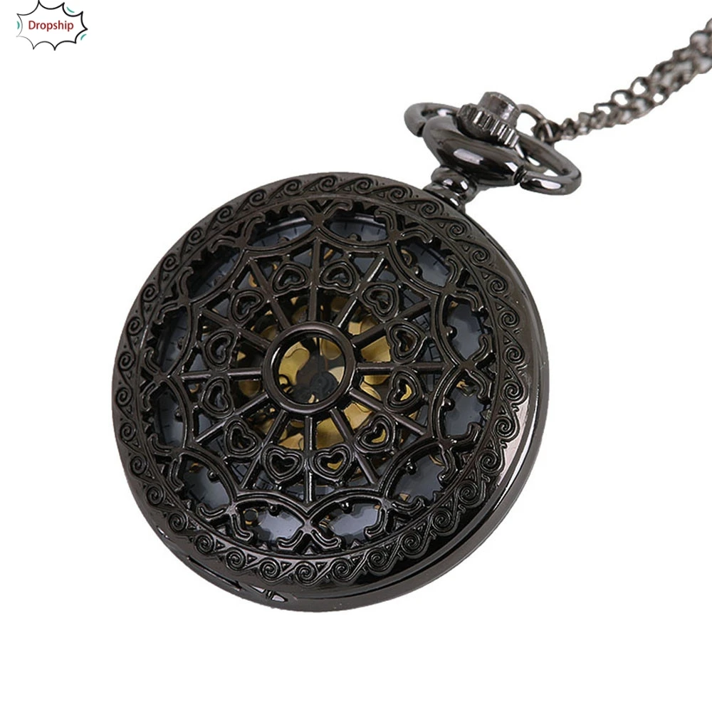 

MenWatches Vintage Chain Retro The Greatest Pocket Watch Necklace For Grandpa Dad Gifts Pocket Retro WatchDropShiping Dec17