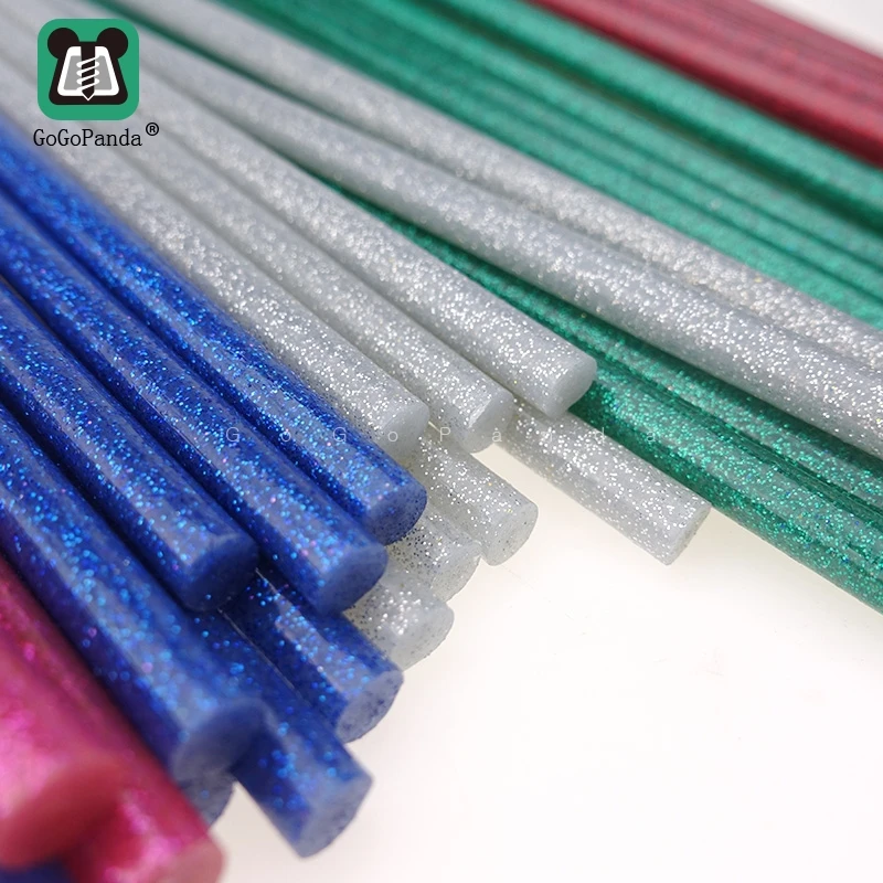 Free shipping 10PCS 7mm X200mm Hot Melt Glue Sticks for DIY Craft Phone Case Alloy Toy Art Model Album Repair Adhesive Stick