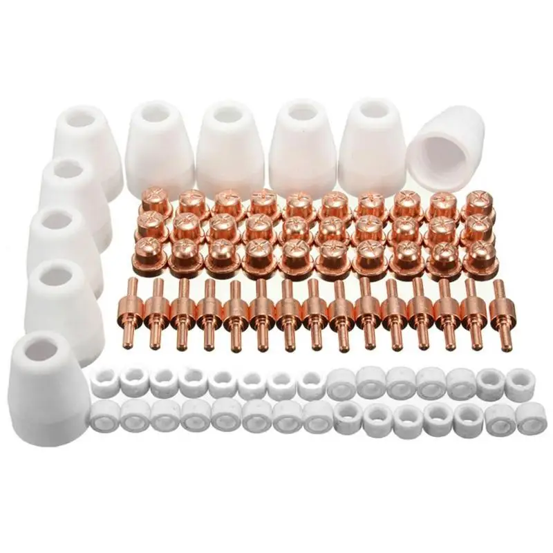 

85pcs LG-40 PT-31 Air Plasma Cutter Cutting consumables High Quality for CUT-50D CUT50 Torches for Plasma Cutting Machines