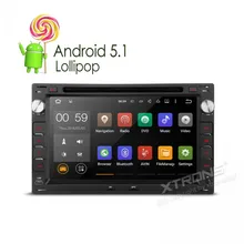 7 “Android 5.1 Lollipop Quad Core Digital Multi-touch Screen 1080P Video WiFi Car Navigator OBD2 For Volkswagen/Seat/Skoda