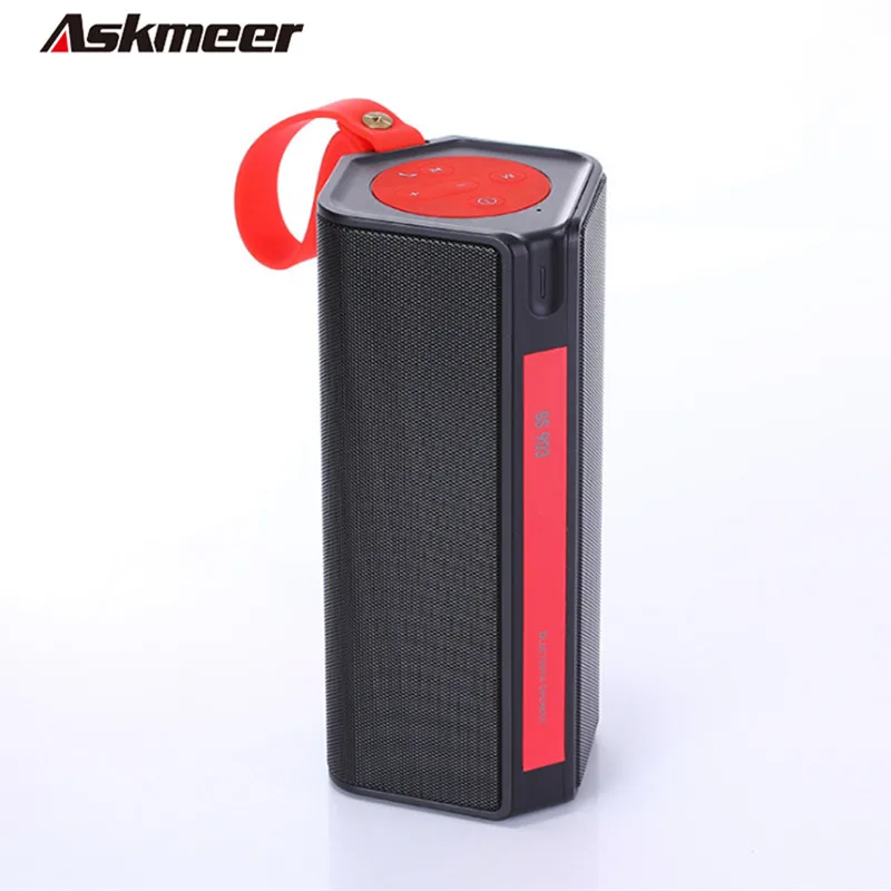 Askmeer GS903 уличная портативная бас Bluetooth Колонка 3D стерео сабвуфер