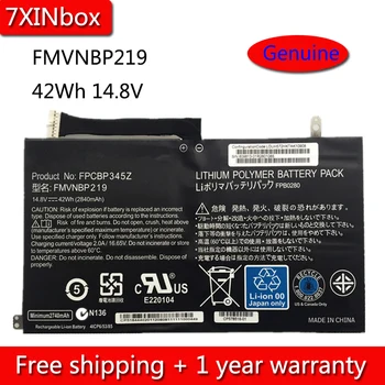 

7XINbox 42Wh 14.8V FMVNBP219 FPB0280 FPCBP345Z Battery For Fujitsu LifeBook UH572 UH552 Ultrabook Series Laptop 2840mAh