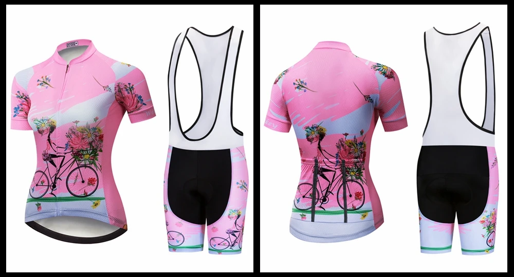 Weimostar Велоспорт Джерси наборы для женщин MTB Велоспорт костюм воздухопроницаемая одежда для катания на велосипеде быстросохнущая велосипедная одежда Pro велосипедная одежда