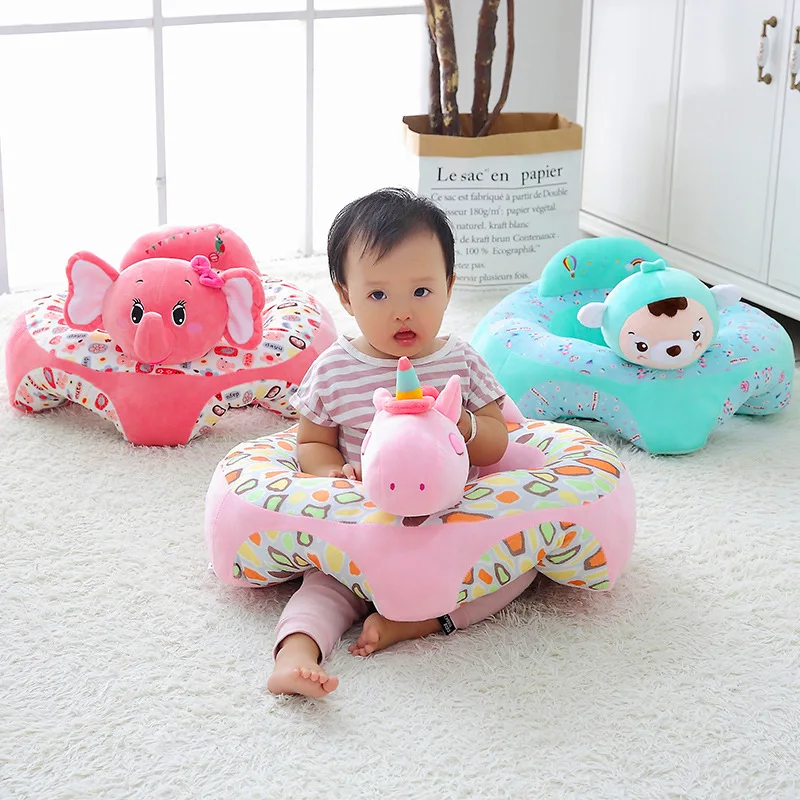 

Baby Seats Sofa Support Seat Baby Plush Support Chair Learning To Sit Soft Plush Toys Travel Car Seat Without Filler Unicorn toy
