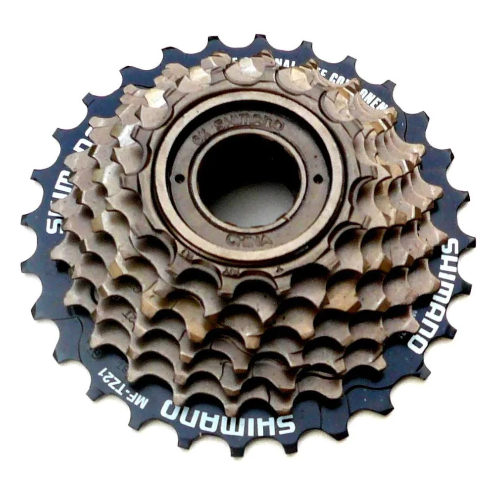 shimano Bicycles Freewheel, MF TZ21 7 Speed Cassette Freewheel 14 28T