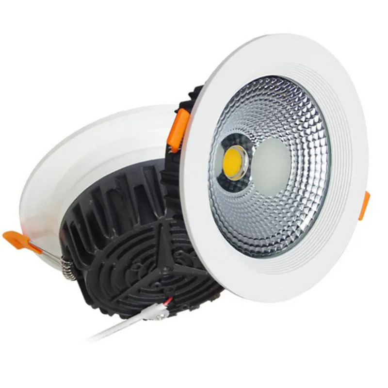 

LED COB Downlights Dimmable 7W 10W 15W 20W Recessed Ceiling Led Down Light Led Spot Light AC85-265V/AC110V/AC220V