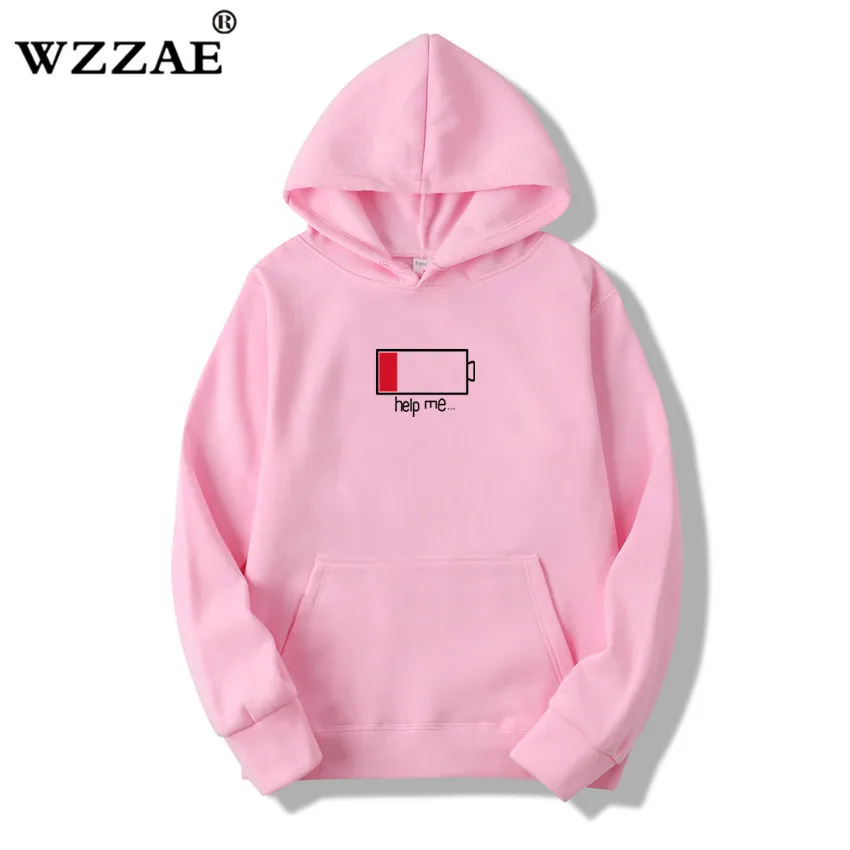 Skup WZZAE 2018 pomóc ubogim mi bluzy mężczyźni 3D kreatywny bluzy z kapturem moda Streetwear Hip Hop czarna bluza z kapturem mężczyzna Plus rozmiar S XXL