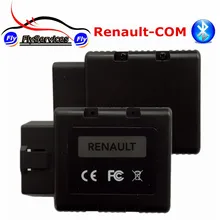Недавно для Renault-com Bluetooth диагностики и программирования ЭБУ для Renault Замена для Renault может клип для Renault com
