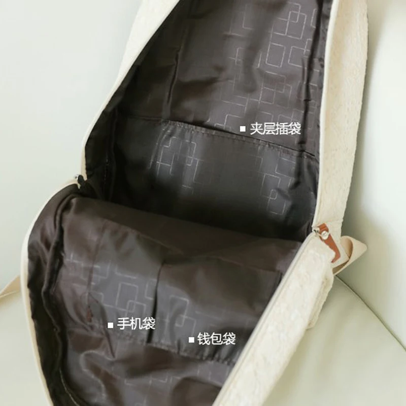 2018 de moda sólido blanco negro de encaje Mujer Mochila de lona con cremallera bolsillo de solapa de la escuela bolso de chica adolescente cuaderno de viaje Mochila 2018 de moda sólido blanco negro de encaje Mujer Mochila de lona con cremallera bolsillo de solapa de la escuela bolso de chica adolescente cuaderno de viaje Mochila
