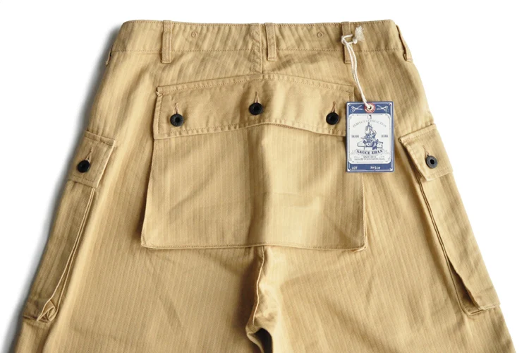 SauceZhan USMC P44 армии США HBT шорты винтажные повседневные шорты американские ретро военные шорты комбинезоны мужские шорты Baker брюки