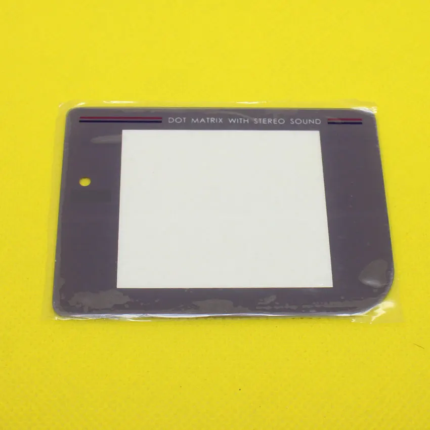 Glass Play It Loud Dark Protective Screen Lens for Gameboy Classic GBO GB GBA GBC Lens Protector Glass Play It Loud Dark Protective Screen Lens for Gameboy Classic GBO GB GBA GBC Lens Protector