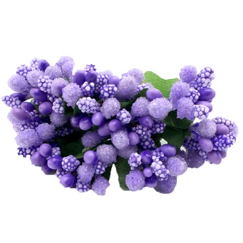 

Lucia Crafts 12pcs/lot Artificial flower Stamen wire stem DIY wreath/Wedding/decorative fake flower A0403